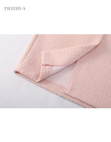Sally Gold Burton Tweed Two-Piece Set-Up Short/Long ver