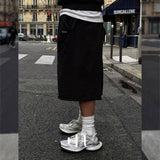 [HFORUS MADE] Armor Cut Off Bermuda Pants IN BLACK