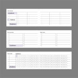 oab ナウダイアリー ver5 / ハードカバーハンディースケジュール