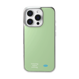 ホリデー エポキシ バンパーケース(silver / mint)