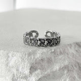 ss-ICE CLASSIC CHAIN OPEN RING_ICE SILVER