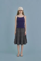 Joy sleeveless top_navy