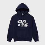 UNDERLINE LOGO HOODIE - NAVY