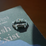 Light and You, silver ring