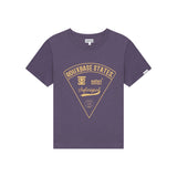  1/2 ROUX BASE SCHOOL EAT THE PIZZA TEE (PURPLE)