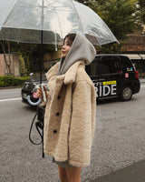 Youel wool shearing coat
