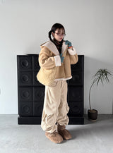 hood reversible mustang jacket