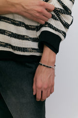 Ring chain bracelet (silver)