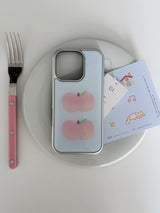 blue peach phone case