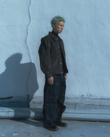 Cargo denim work pants / Deep Indigo