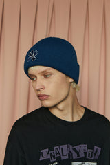 [21FW] フラワービーニー / FLOWER BEANIE / BLUE
