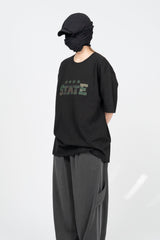 Poet Camo Embroidered Short Sleeve T-Shirt