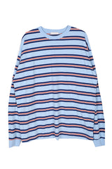 No.0952 C stripe loose T