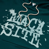 VINTAGE LOGO HOODED T-SHIRT PINE GREEN