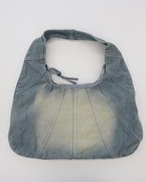 Roto vintage cut washed denim shoulder bag