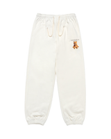25FW ACベアベーシックロゴズリーパンツ クリーム
