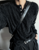 Mohair 4 Burton Henley Neck