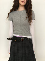 Muehle Silk Crewneck T-Shirt (4color)