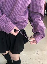 シオバルーンかぼちゃベルトキュロットミニスカート