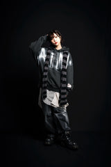 Collaboration Overfit Pigment Hoodie | Aimi × BLACKBLOND