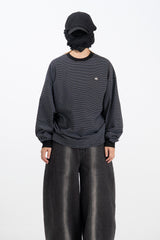 Romaju Wappen Stripe Long Sleeve T-Shirt