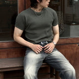 LMN ターマーラグランリブドマッスル半袖Tシャツ (5 colors)