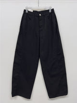382 Curved Balloon Wide Pants