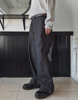 Qoo Back Painting Denim Pants