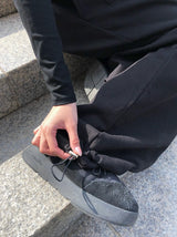 26SS★ [MADE] Kirin am Lettering String Wide Training Pants