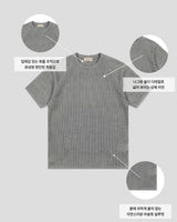 Morph Waffle Raglan Short Sleeve T-Shirt