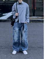 Baren Dart Wide Cargo Jeans