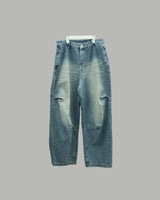 Frang washed denim pants