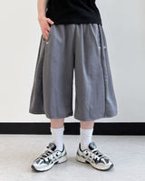 イージーサイドスナップバミューダスウェットパンツ