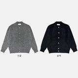 LMN シエドヘビーブラッシュウールカーディガン (5 colors)