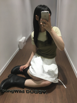 Portia Pumpkin Skirt (3color)