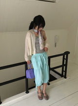 Hirina Lovely Punching Star Strap Sleeveless