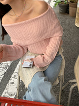[MADE] Fittney Summer Off-Shoulder Knit
