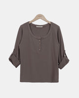 Hoot Roll-Up Long-Sleeve T-Shirt