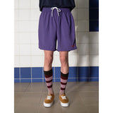 LOGO NYLON SHORT / PURPLE