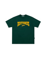 DirtyCoins ウェスタン ロゴ プリント Tシャツ Green