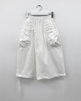 Kine Shirred Bermuda Pants (3color)