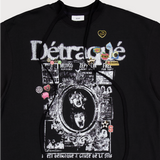 スパゲティロックTシャツ ブラック