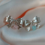 【MADE】 リボン 02. ピアス