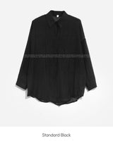 See-through overfit shirt
