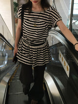 Kitsch Stripe Two-Way Dress (2c)