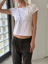 リベットハルターレイヤードTシャツ(2color)