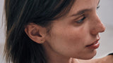 [925 silver] Deux.silver.186 / リュバンピアス (ゴールド)