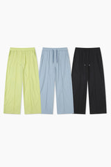 Nylon Cutout Track Pants