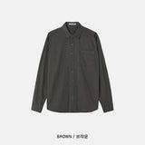ASCLO Fade Wash Cotton Shirt (6color)