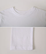 WT レースフリルレイヤードロングスリーブTシャツ (2color)